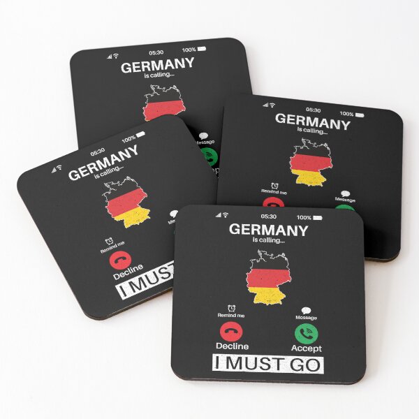 Item preview, Germany Is Calling I Must Go: Germany Home Calling - Vintage Flag German Pride Vacation designed and sold by Adexyl.