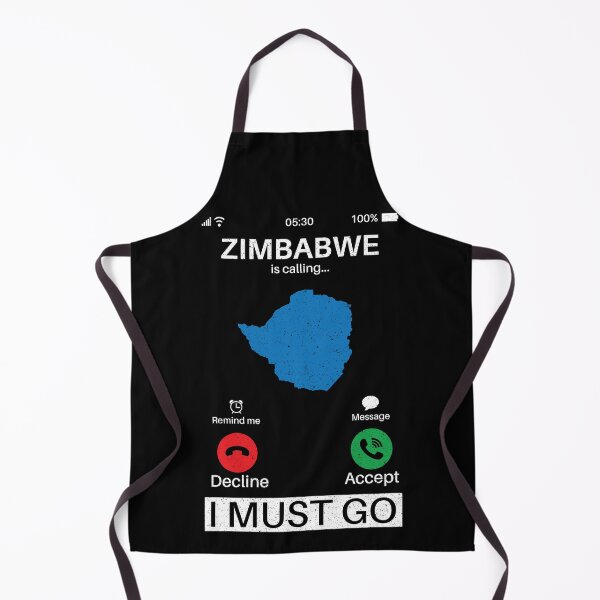 Item preview, Zimbabwe Is Calling I Must Go: Zimbabwe Home Calling - Vintage Flag Zimbabwean Pride Vacation designed and sold by Adexyl.