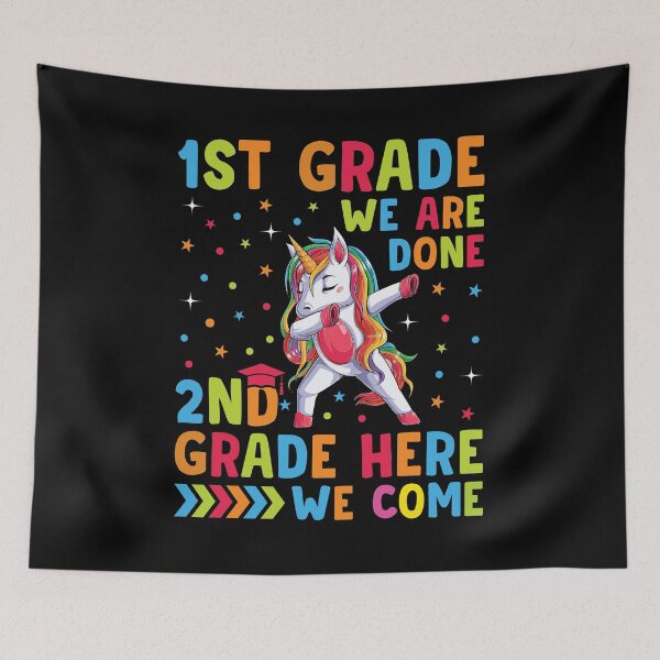 Item preview, 1st Grade We Are Done 2nd Grade Here We Come Shirt, Second Grade Shirt, Kinder Graduate 2022 Shirt, Hello Second Grade Tee, 2nd Grade Squad designed and sold by aymob.