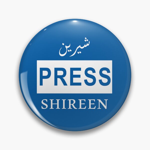 Item preview, RIP Shireen Abu Akleh - Support Shireen designed and sold by BonsaiCrafts.