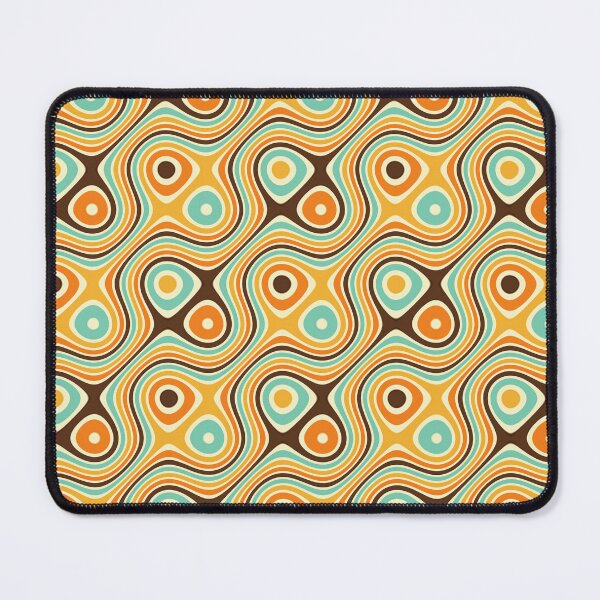 Item preview, Retro psychedelic pattern designed and sold by La Chic.