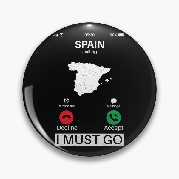 Item preview, Spain Is Calling I Must Go: Spain Home Calling - Vintage Flag Spanish Pride Vacation designed and sold by Adexyl.