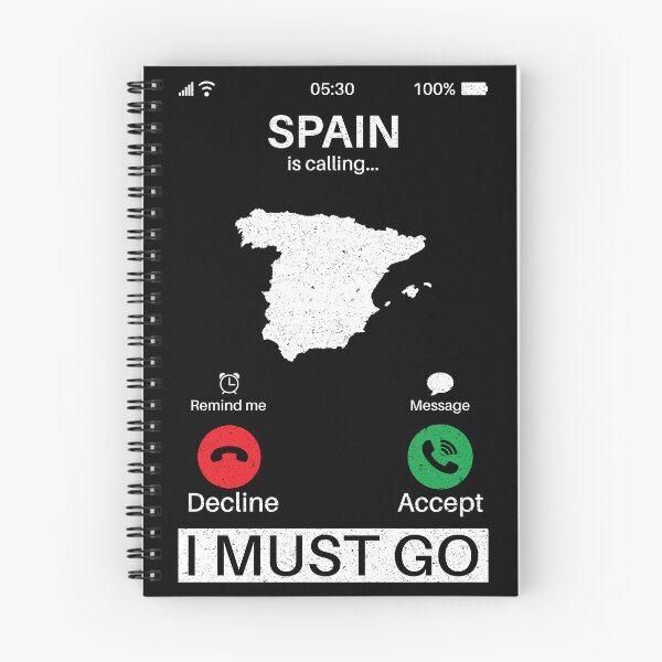 Item preview, Spain Is Calling I Must Go: Spain Home Calling - Vintage Flag Spanish Pride Vacation designed and sold by Adexyl.