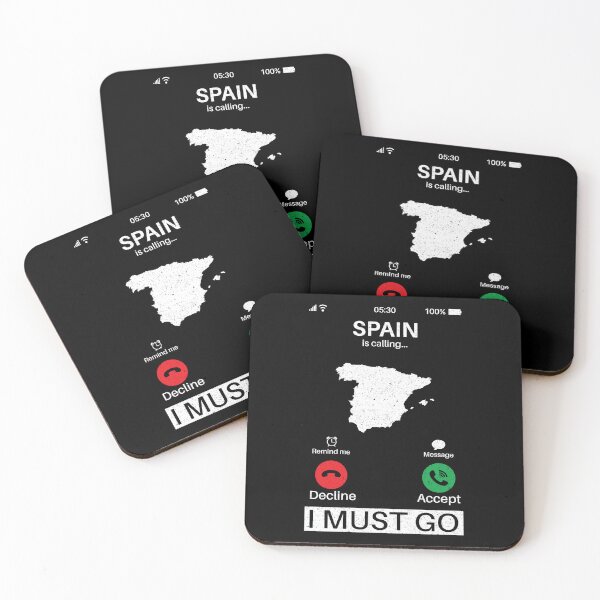 Item preview, Spain Is Calling I Must Go: Spain Home Calling - Vintage Flag Spanish Pride Vacation designed and sold by Adexyl.