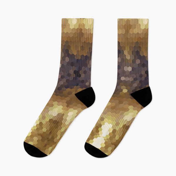 Item preview, Gold mosaic pattern. Abstract sequin ornament designed and sold by siwabudda.