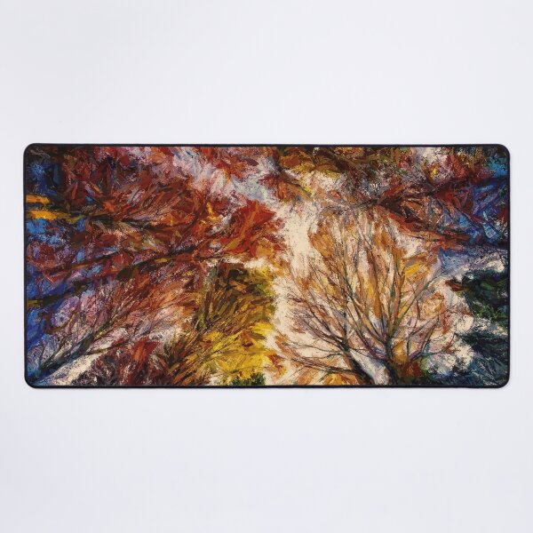 Item preview, Forest Trees Branches Painting Nature Artwork designed and sold by livianasgifts.