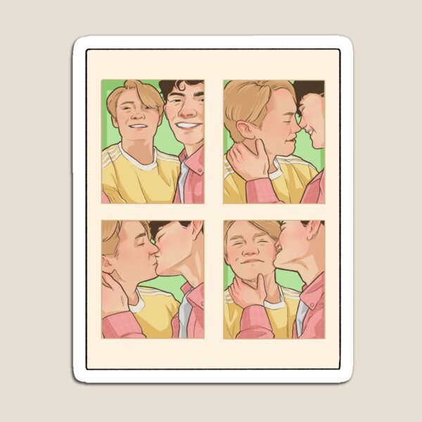 Item preview, Alt Nick and Charlie - heartstopper photo booth scene designed and sold by daddymactinus.
