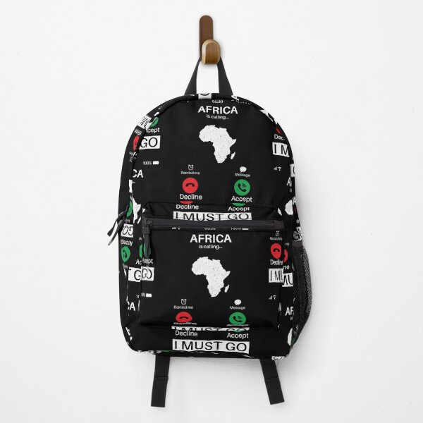 Item preview, Africa Is Calling I Must Go: Africa Home Calling - Vintage Flag African Pride Vacation designed and sold by Adexyl.