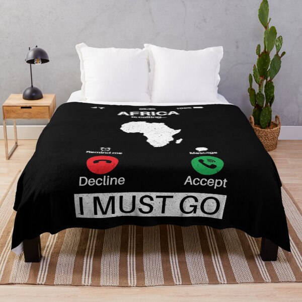 Item preview, Africa Is Calling I Must Go: Africa Home Calling - Vintage Flag African Pride Vacation designed and sold by Adexyl.