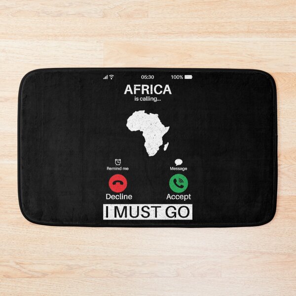 Item preview, Africa Is Calling I Must Go: Africa Home Calling - Vintage Flag African Pride Vacation designed and sold by Adexyl.