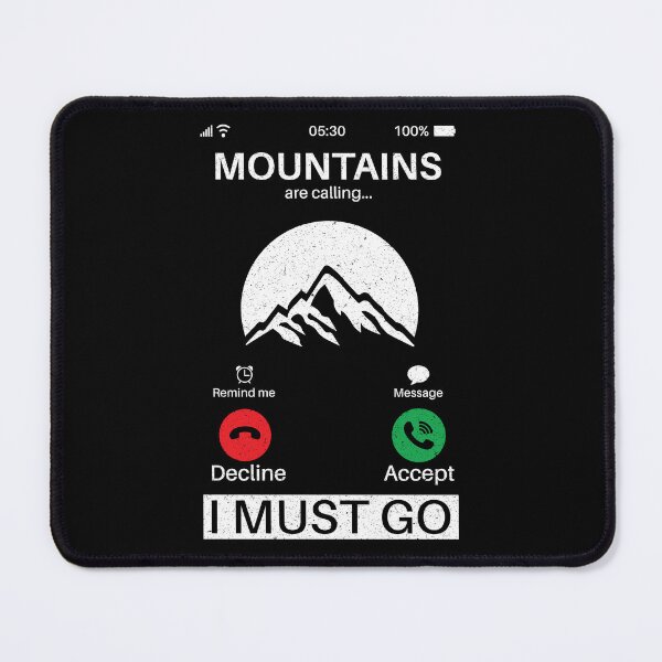 Item preview, Mountain Is Calling I Must Go: Vintage Mountain Adventure, Mountaineering Outdoor, Vacation designed and sold by Adexyl.
