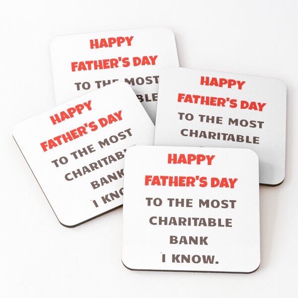 Item preview, Happy Father's Day to the most charitable bank in the world, Dad designed and sold by avit1.