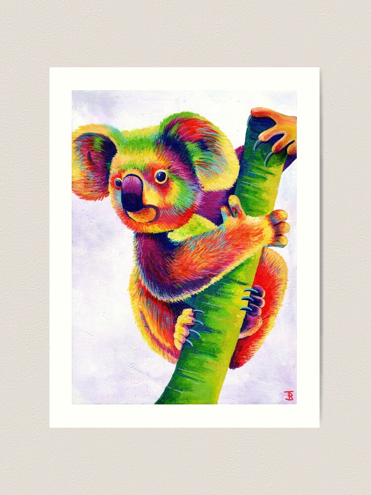 Rainbow Koala by Tiffany Budd