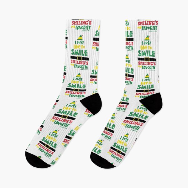 Item preview, I Just Like to Smile, Smilings My Favorite, Buddy the Elf © GraphicLoveShop designed and sold by Graphic Love Shop.