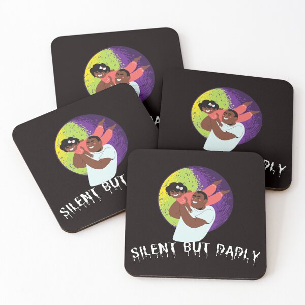 Item preview, Silent But Dadly Super Dad designed and sold by SolSel ⭐⭐⭐⭐⭐.