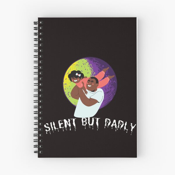 Item preview, Silent But Dadly Super Dad designed and sold by SolSel ⭐⭐⭐⭐⭐.