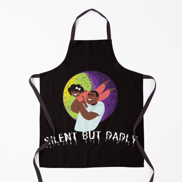 Item preview, Silent But Dadly Super Dad designed and sold by SolSel ⭐⭐⭐⭐⭐.