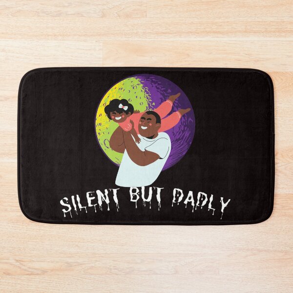 Item preview, Silent But Dadly Super Dad designed and sold by SolSel ⭐⭐⭐⭐⭐.
