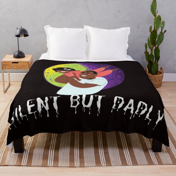 Item preview, Silent But Dadly Super Dad designed and sold by SolSel ⭐⭐⭐⭐⭐.