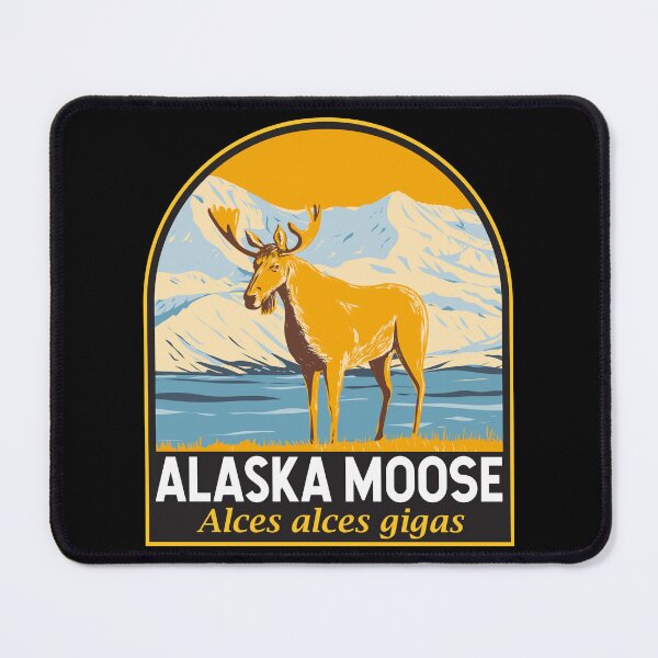 Item preview, Alaska Moose Emblem designed and sold by KrisSidDesigns.