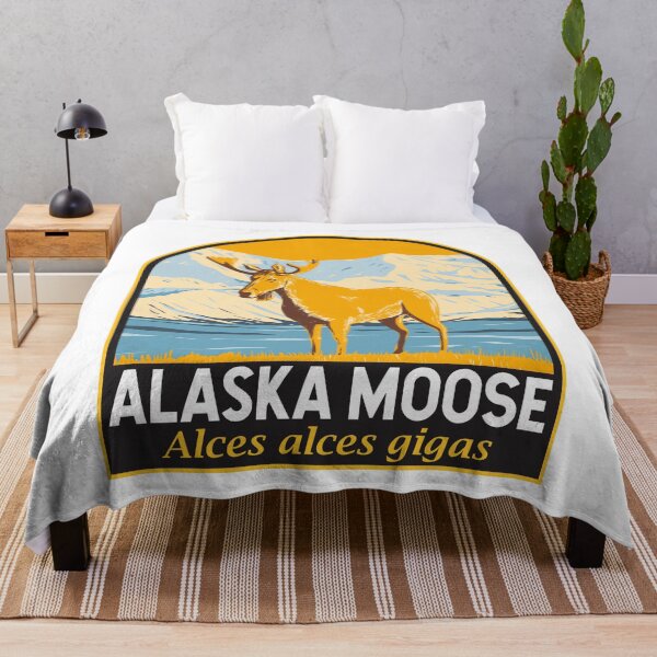 Item preview, Alaska Moose Emblem designed and sold by KrisSidDesigns.