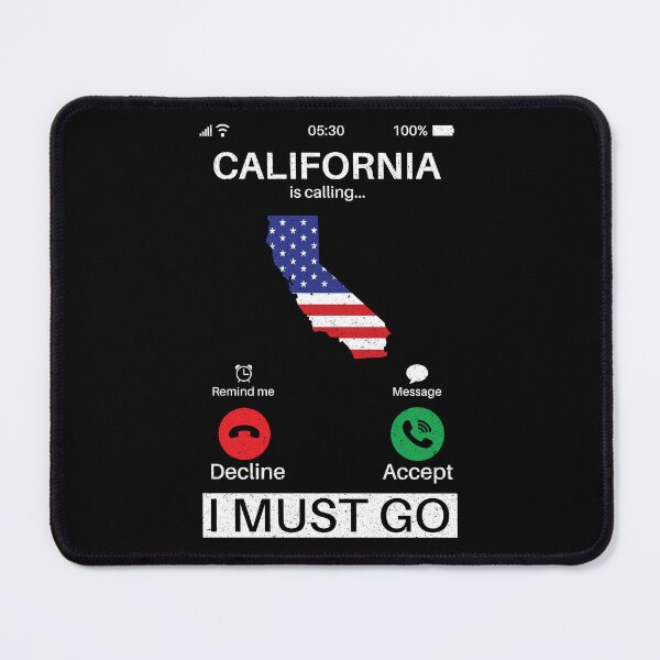 Item preview, California Is Calling I Must Go: Vintage California State, America Home Calling, Vacation designed and sold by Adexyl.