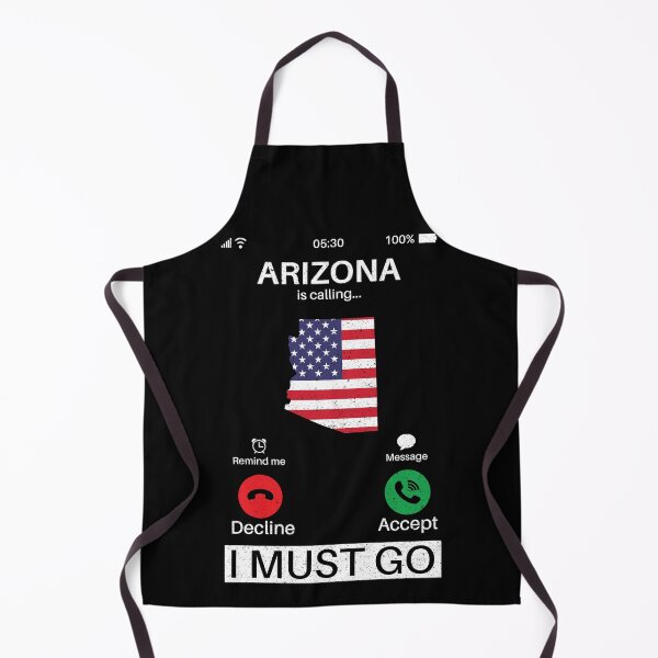 Aperçu de l'œuvre L'Arizona m'appelle, je dois y aller : état de l'Arizona vintage, appel à la maison en Amérique, vacances créée et vendue par Adexyl.