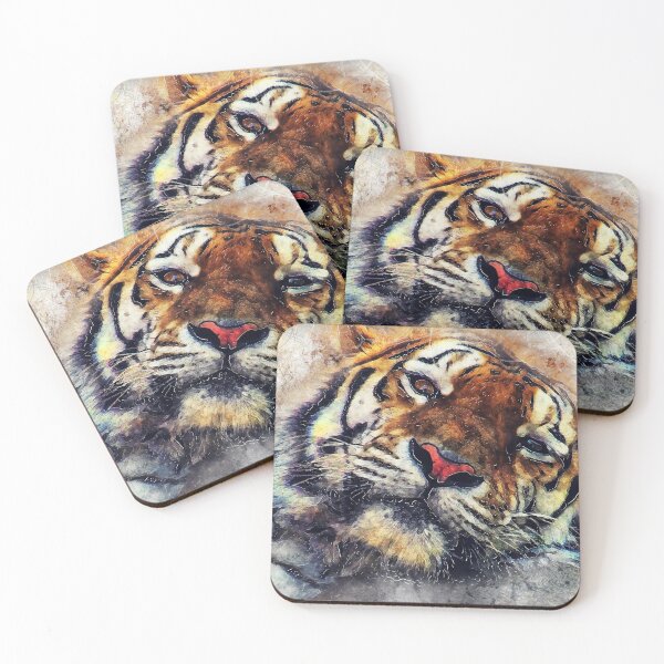 Item preview, Tiger animal art #tiger designed and sold by JBJart.