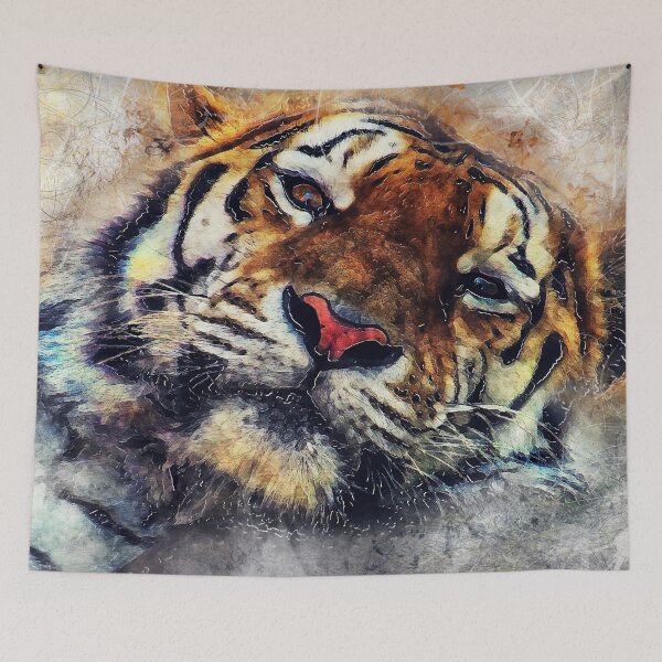Item preview, Tiger animal art #tiger designed and sold by JBJart.