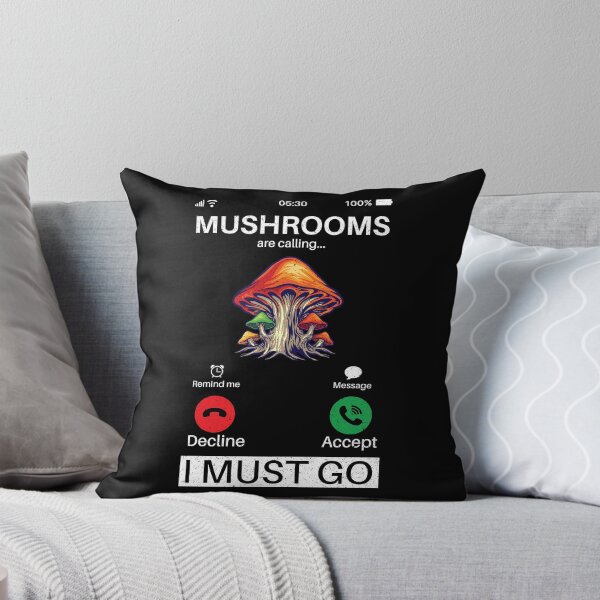 Item preview, Mushrooms Are Calling I Must Go: Vintage Mushroom Mycology Fungi Fungus Mycologist designed and sold by Adexyl.