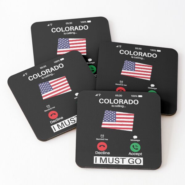 Item preview, Colorado Is Calling I Must Go: Vintage Colorado State, America Home Calling, Vacation designed and sold by Adexyl.