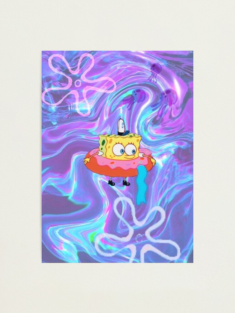 Spongebob meme face Art Print for Sale by L1sercool