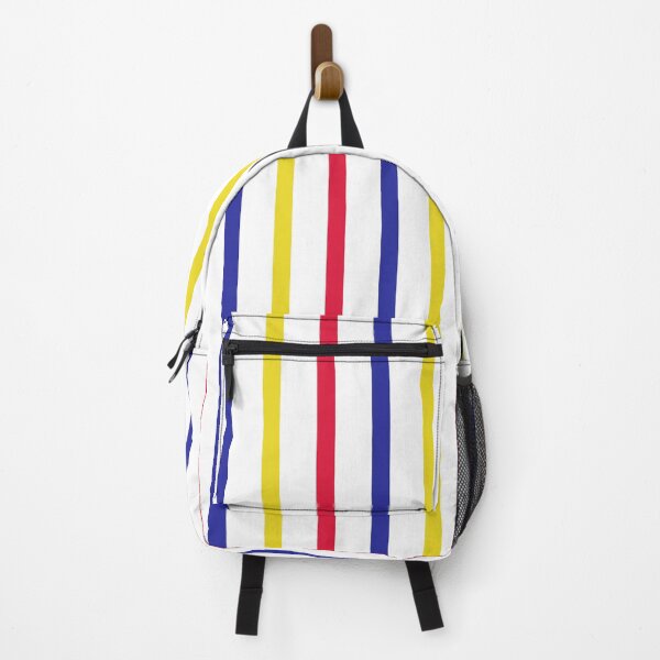 Item preview, Vertical Stripes (red, blue, yellow) designed and sold by Design Minds Boutique.