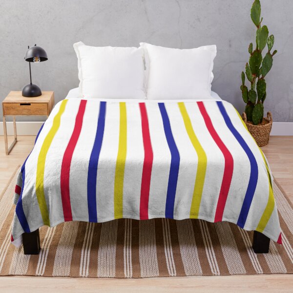 Item preview, Vertical Stripes (red, blue, yellow) designed and sold by Design Minds Boutique.