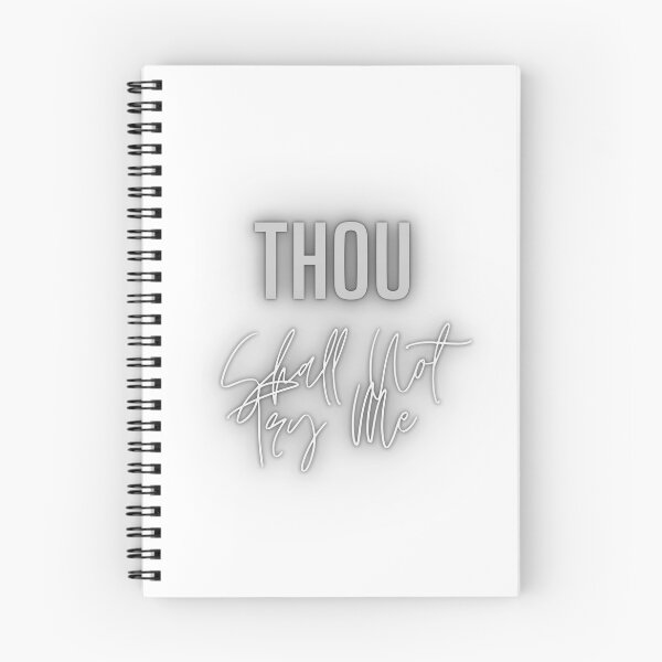 Item preview,   Thou Shall Not Try Me designed and sold by yassminishop.
