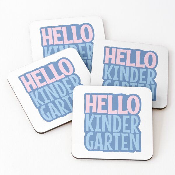 Item preview, Hello Kindergarten  designed and sold by Think4Prints.