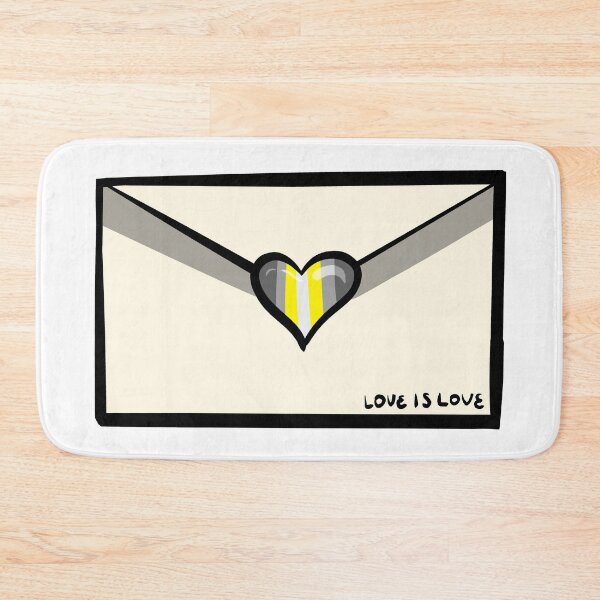 Item preview, Demigender Love Is Love Envelope designed and sold by CJ Vanderbeek.