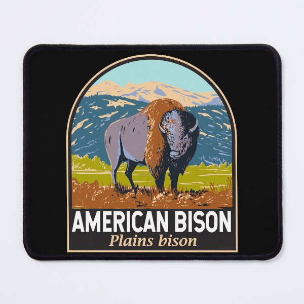 Item preview, American Bison Emblem designed and sold by KrisSidDesigns.