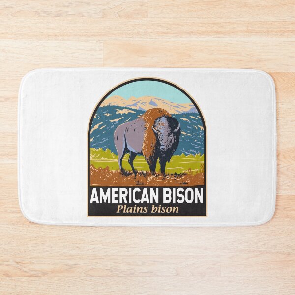 Item preview, American Bison Emblem designed and sold by KrisSidDesigns.
