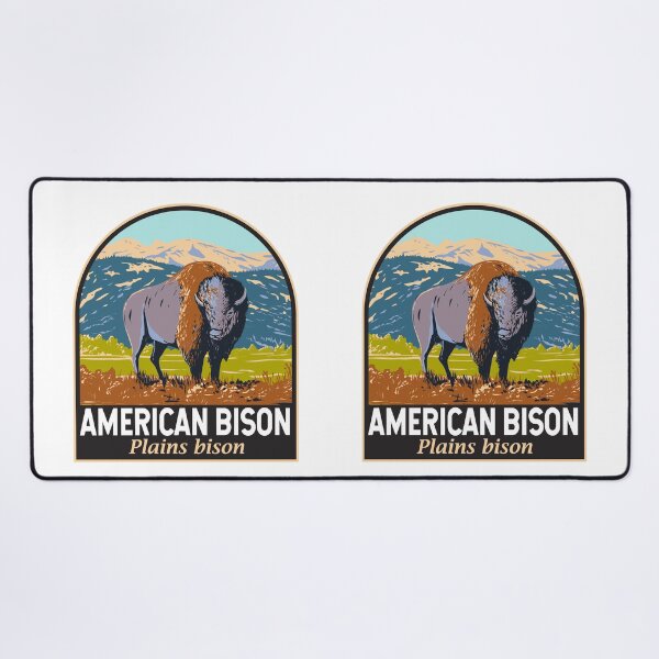 Item preview, American Bison Emblem designed and sold by KrisSidDesigns.