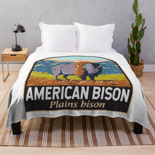 Item preview, American Bison Emblem designed and sold by KrisSidDesigns.