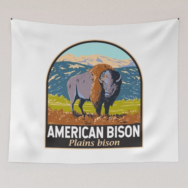 Item preview, American Bison Emblem designed and sold by KrisSidDesigns.