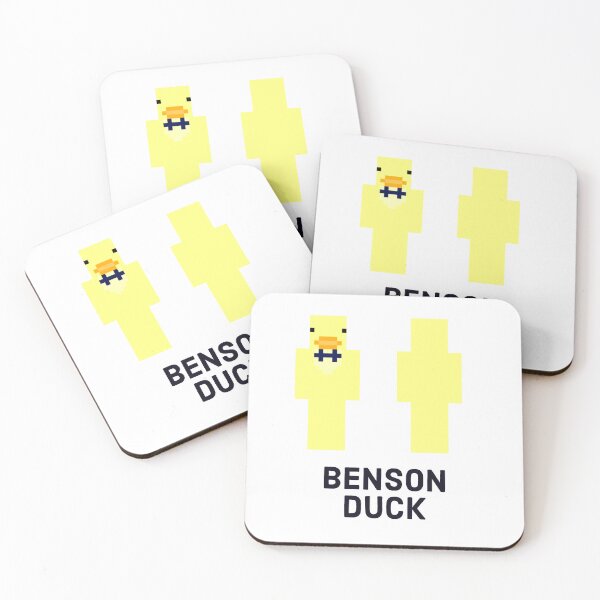 Item preview, Benson the duck minecraft  designed and sold by bestizeyy.