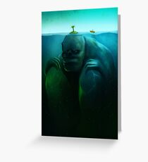 Lonely Island Greeting Card