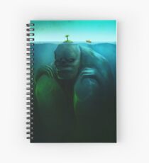 Lonely Island Spiral Notebook