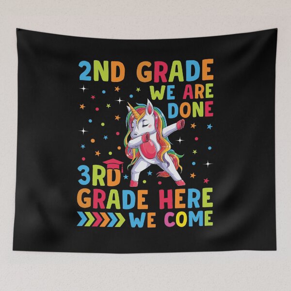 Item preview, 2nd Grade We Are Done 3rd Grade Here We Come Shirt, Third Grade Shirt, Third Grade Squad Shirt, Third Grader Shirt, Third Grade Level Shirt designed and sold by aymob.