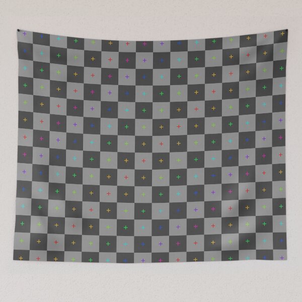 Item preview, Rainbow Cross Grid designed and sold by texasfunk101.