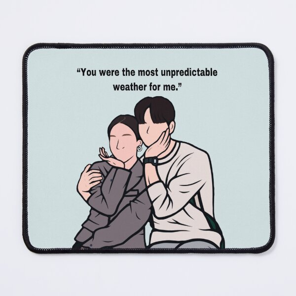 Item preview, Forecasting love and weather - kdrama designed and sold by Reets_Redbubble.