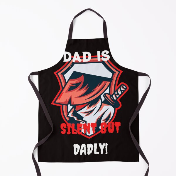 Item preview, Silent But Dadly Samurai Dad designed and sold by SolSel ⭐⭐⭐⭐⭐.