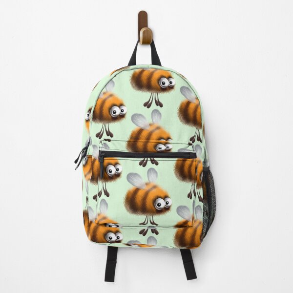 Item preview, Fluffy Bee Funny Cartoon Character designed and sold by BluedarkArt.